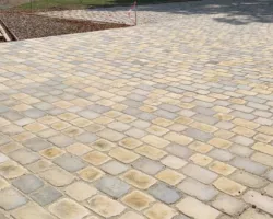 Pavé en calcaire pour aménagements urbains