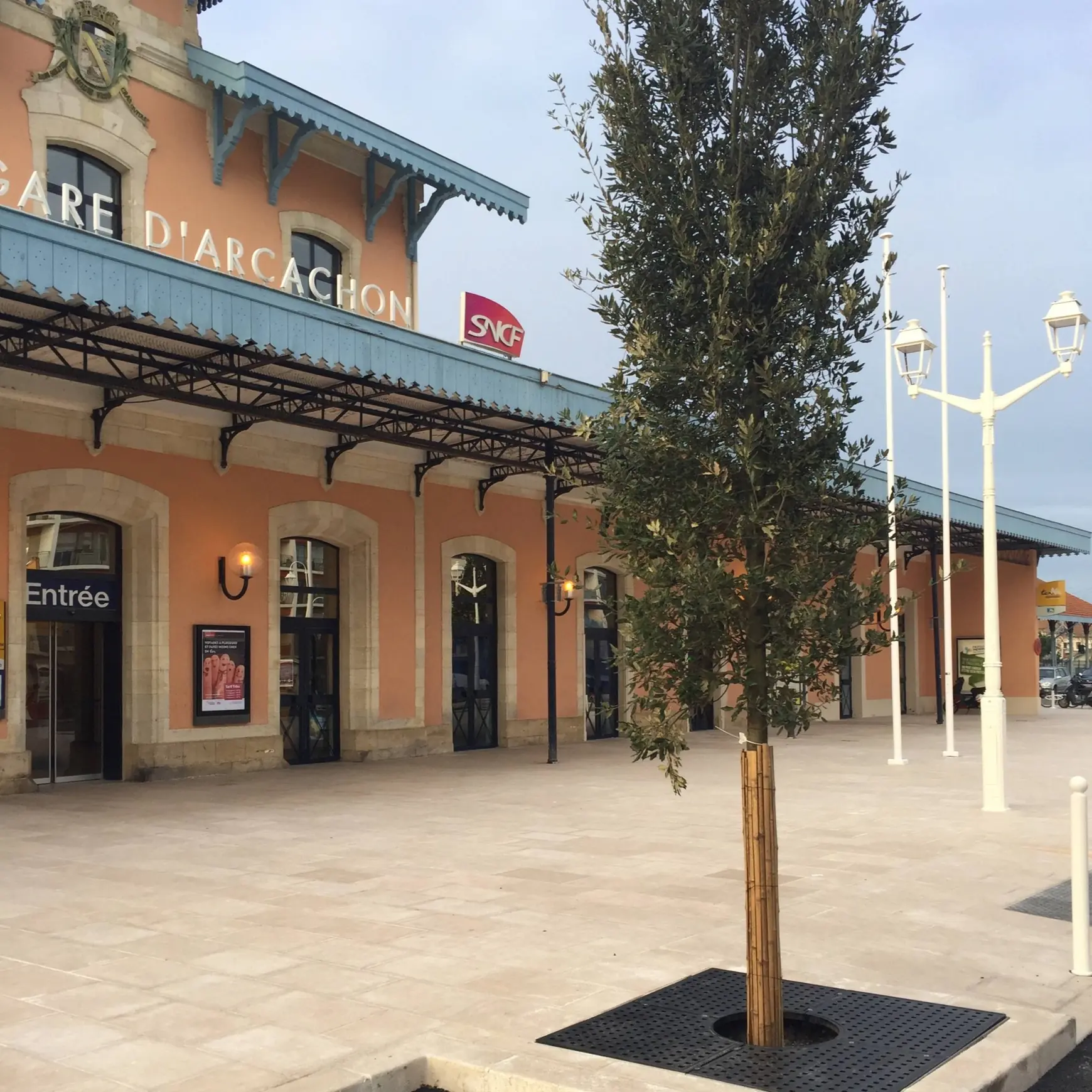 Arcachon (33) : Aménagement du centre ville en calcaire