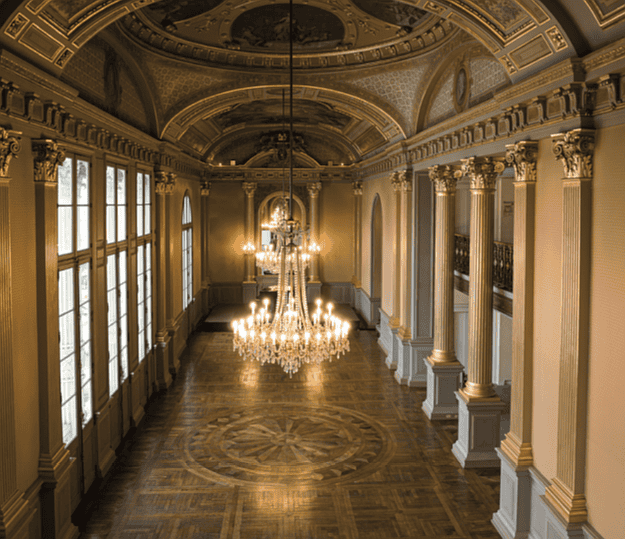 Le parquet du grand théâtre à Angers