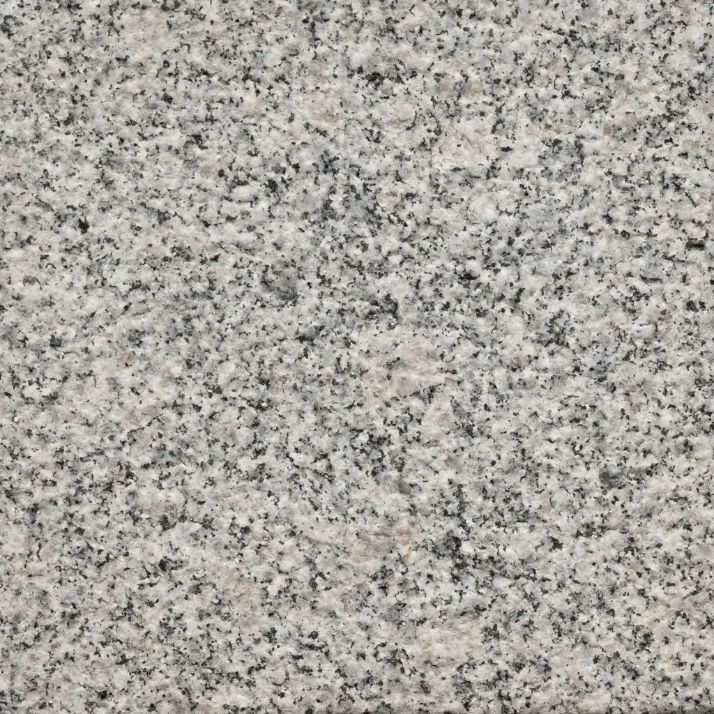 Pierre naturelle en granit gris 603 T en finition bouchardée