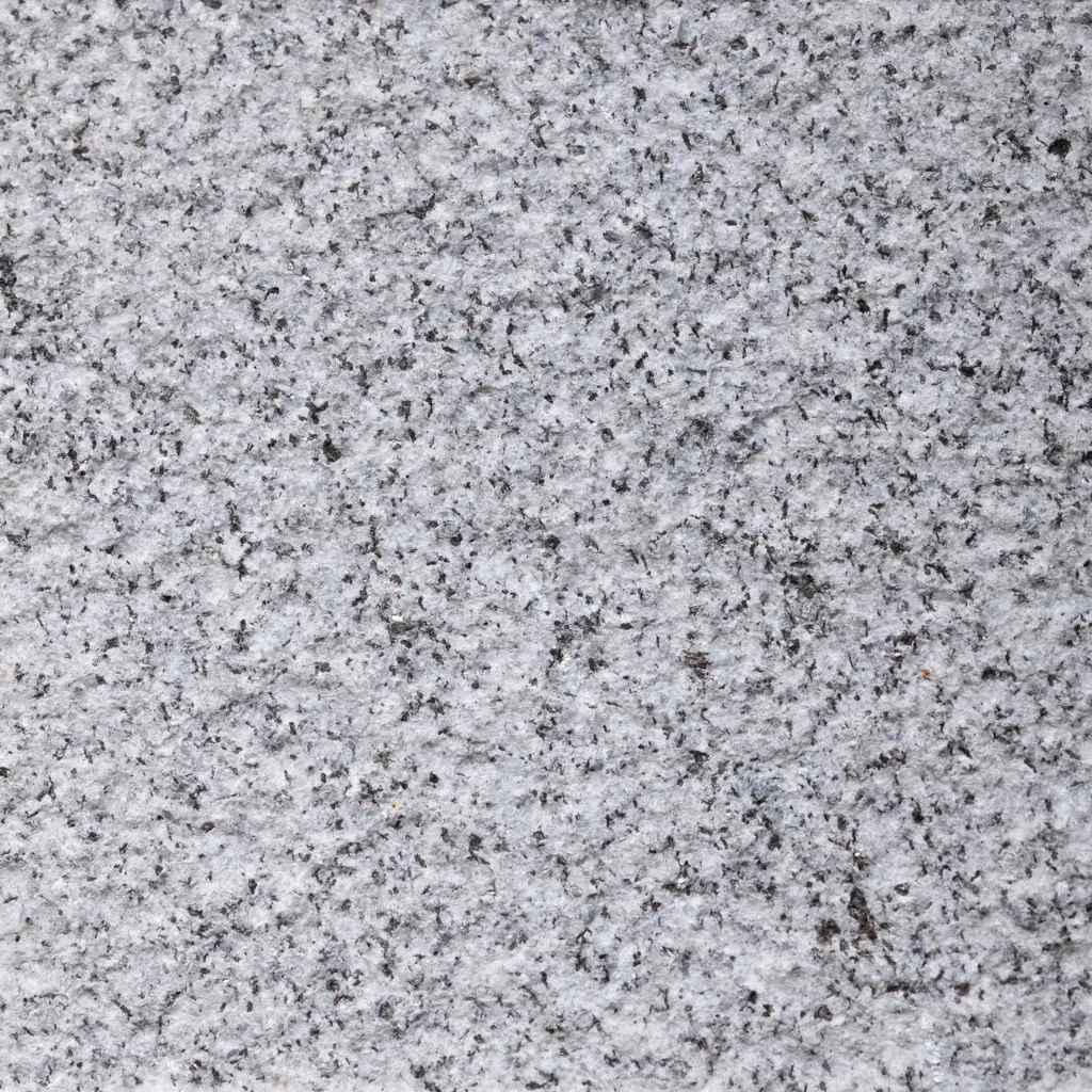 Pierre naturelle en granit gris Panama en finition grenaillée
