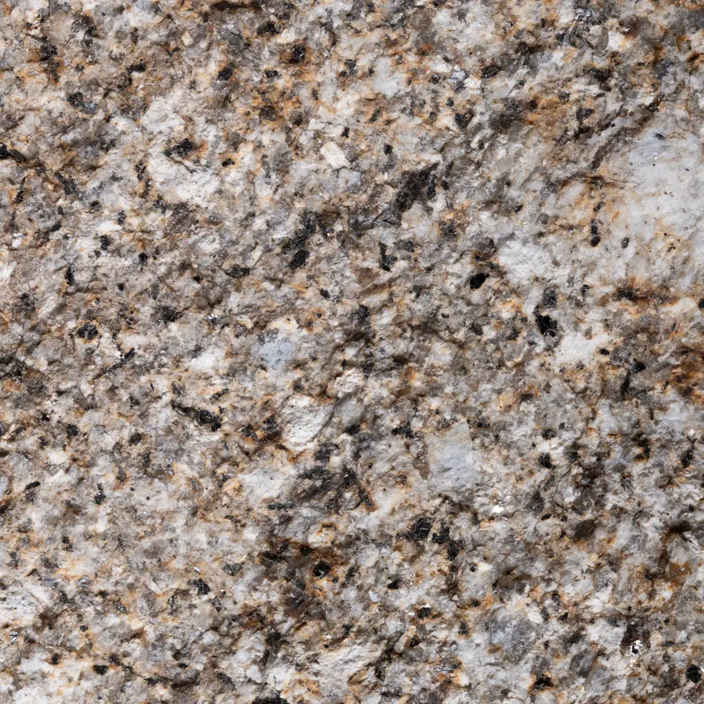 Pierre naturelle en granit jaune beige Azur en finition clivée