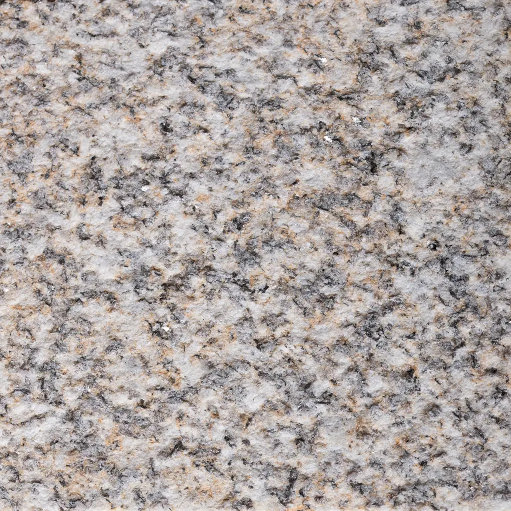 Pierre naturelle en granit jaune beige Taiga en finition grenaillée