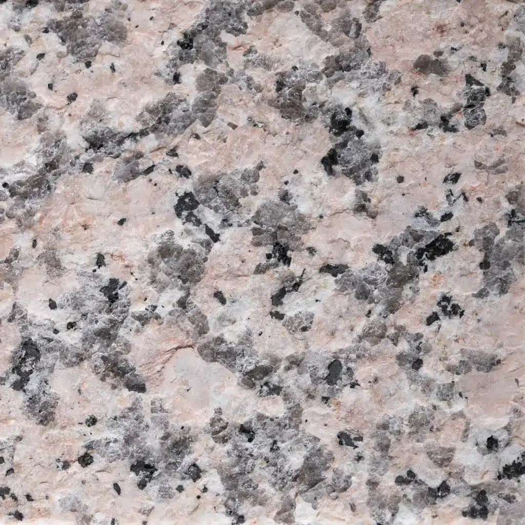 Pierre naturelle en granit rose des Sables en finition flammée