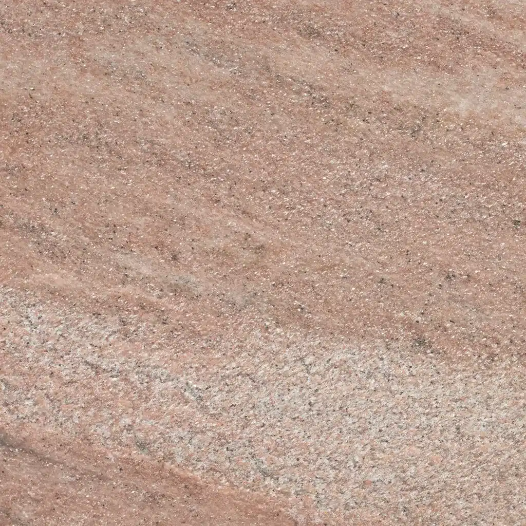 Pierre naturelle en Quartzite en rose en finition naturelle