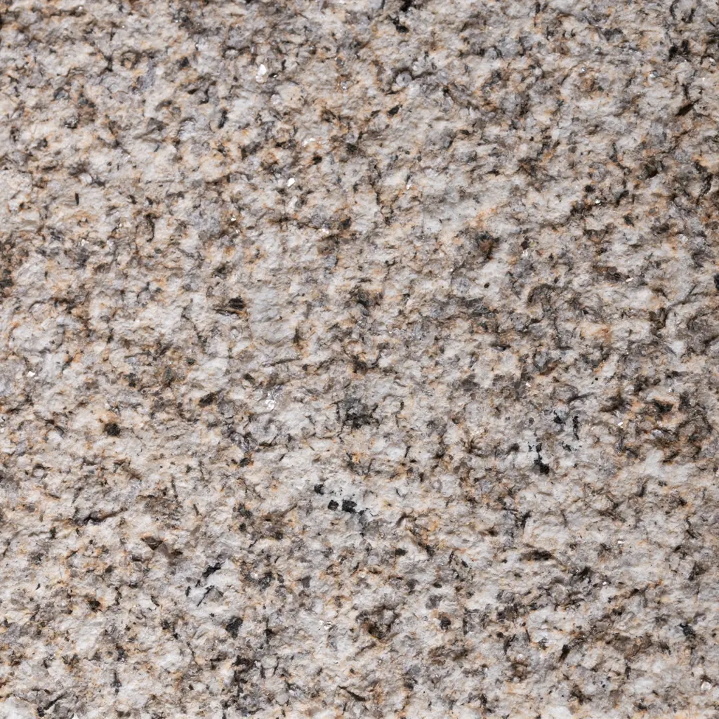 Granit jaune beige Paille en finition grenaillée