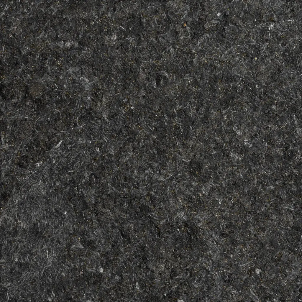 Granit noir 684 en finition flammée