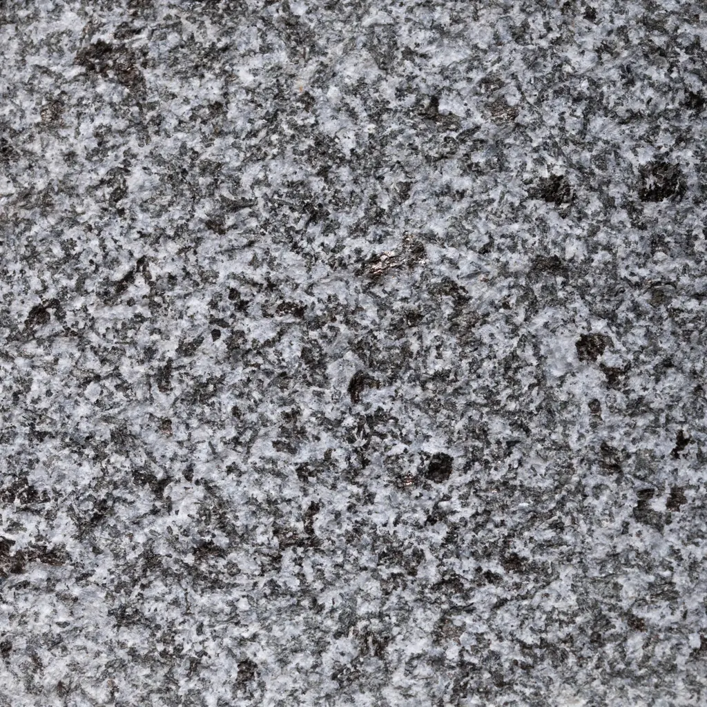 Granit noir Acacia en finition grenaillée