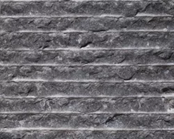 Pierre bleue en finition sclypée